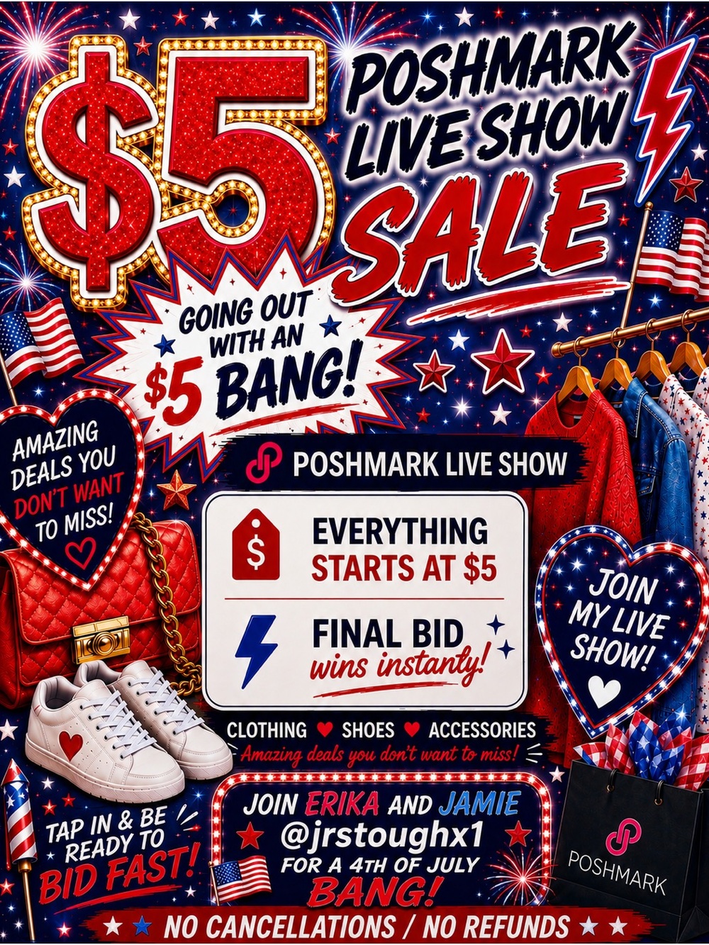 $5 starts